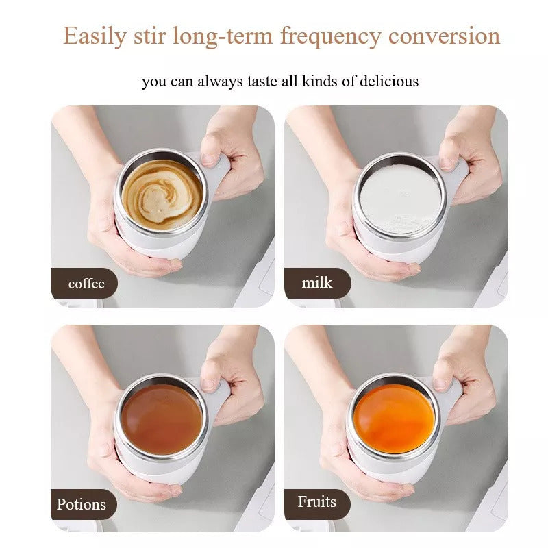AutoStir™ Rechargeable Magnetic Coffee Cup